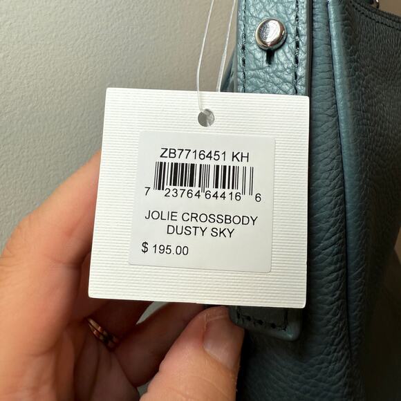 Fossil Women's Jolie Crossbody Shoulder Bag Dusty Sky Blue - Picture 4 of 8